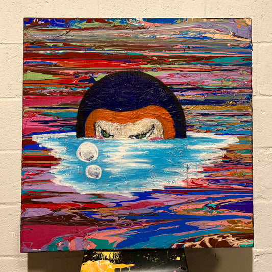 JACKSON POLLOCK X YOSHITOMO NARA